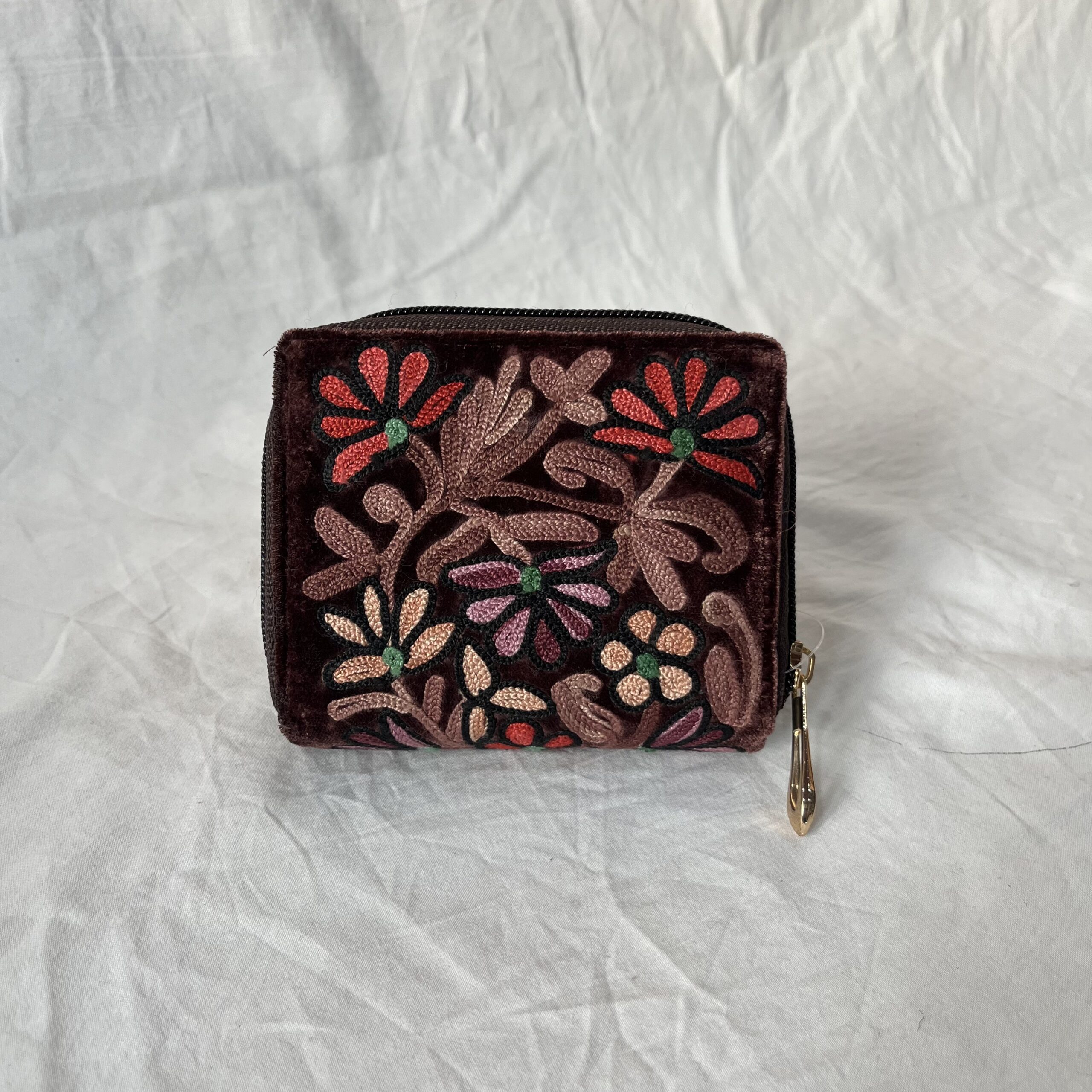 Velvet Mini Wallet Brown - Image 2