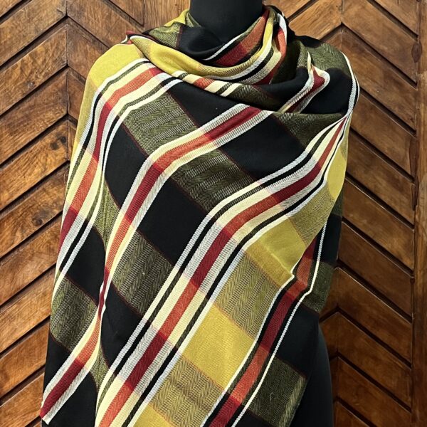 wool-designer-stole-yellow-black